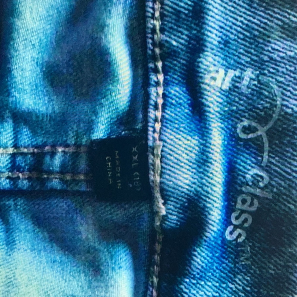 Art class light blue denim shorts youth - Picture 3 of 4